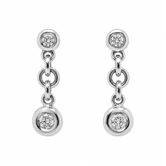 Orecchini Recarlo Donna in Oro Diamante 0.47 Ct ZS 572/45 - ZS 572/45